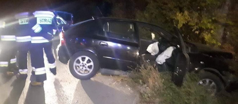 Wypadek w miejscowości Dębówka 