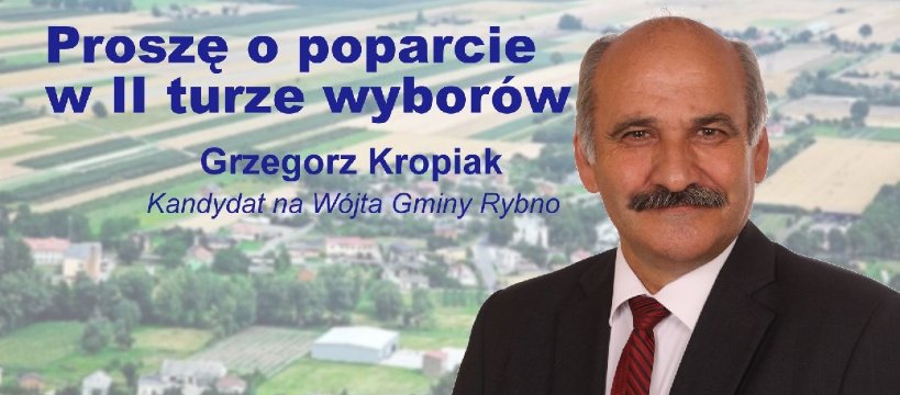 Podziękowanie za udział w wyborach