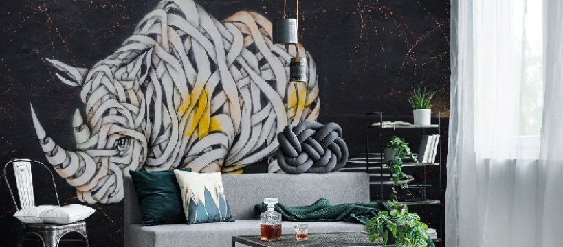 Graffiti – wybieramy barwną fototapetę, która odmieni wnętrze