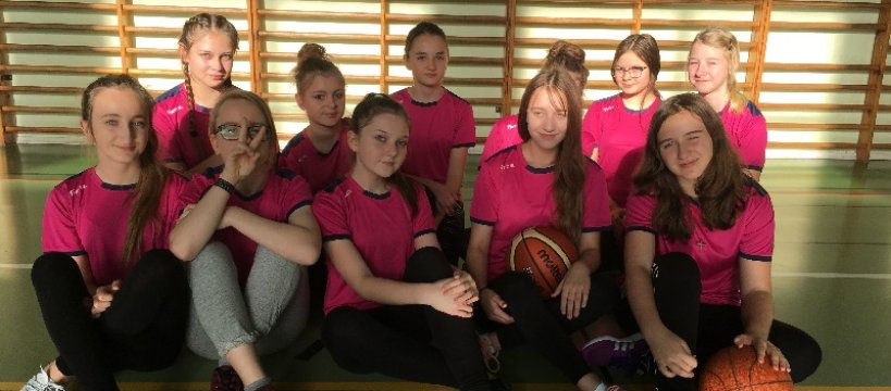 Eliminacje grupowe do mistrzostw powiatu w piłce koszykowej dziewcząt