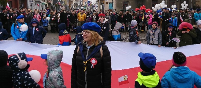 Zlot drużyn Hufca ZHP Sochaczew „Ku Niepodległości”