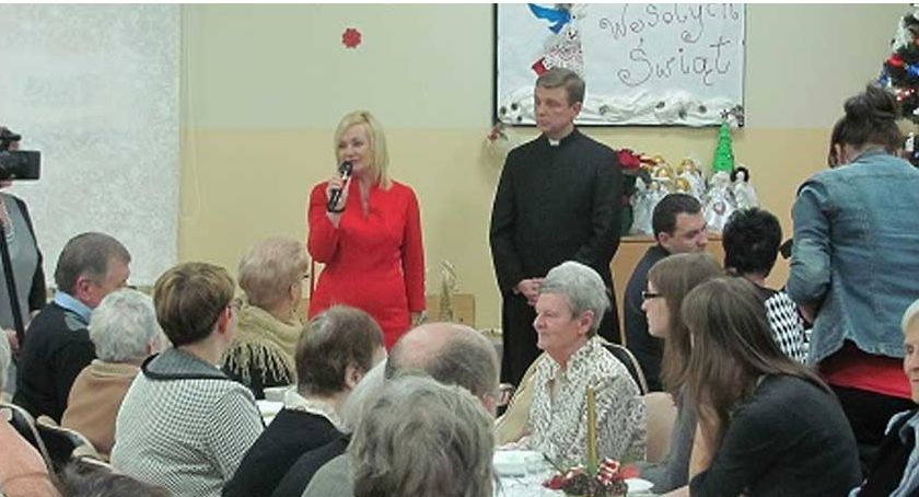 Wigilia w Domu Pomocy Społecznej w Młodzieszynie - 24.12.2013