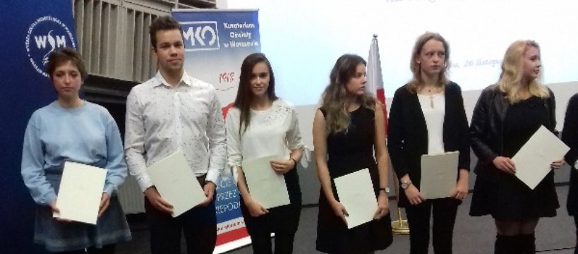 Stypendia Prezesa Rady Ministrów wręczone