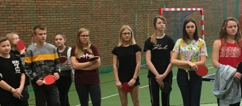 Eliminacje grupowe do mistrzostw powiatu w tenisie stołowym