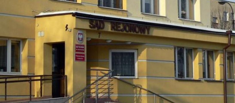 Akcja protestacyjna w sochaczewskim sądzie 