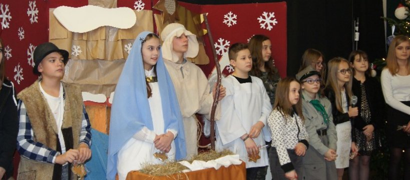 W dniu 12 grudnia 2018 r. nasza szkoła wzięła udział w Wigilii Gminnej.