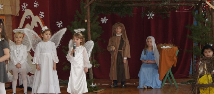 Spotkanie opłatkowe w Szkole Podstawowej w Kamionie