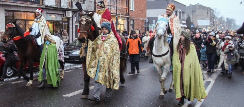 Orszak Trzech Króli 2019 na sochaczewskich ulicach
