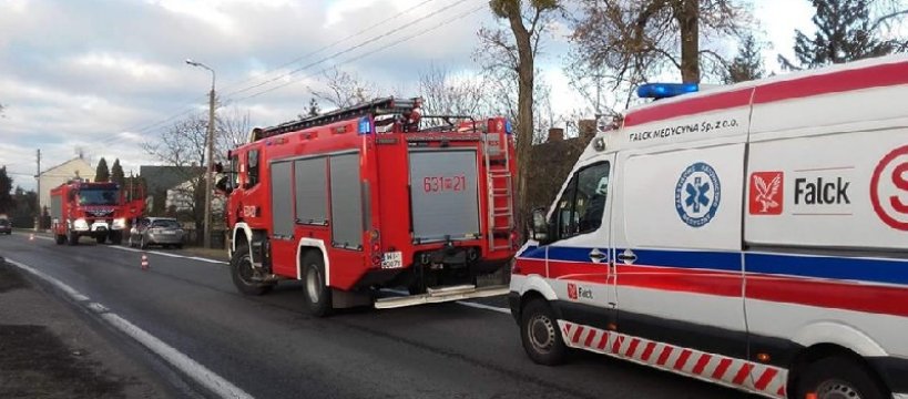 Rowerzystka potrącona przez samochód ciężarowy