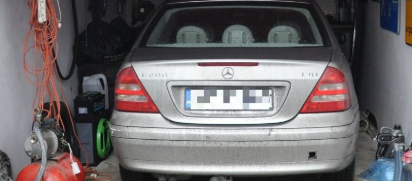 Skradziony samochód odnaleziony w Teresinie