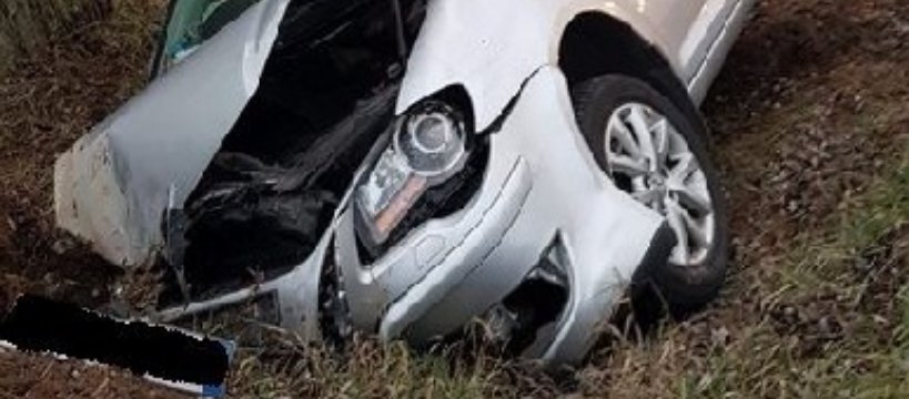 Wypadek osobówki – trzy osoby w szpitalu