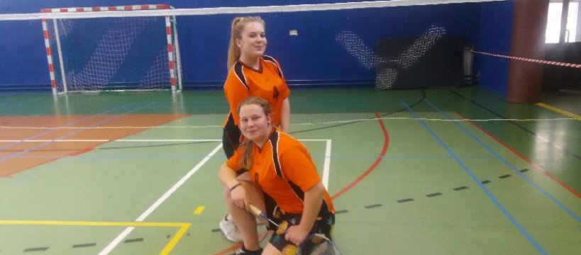 Ogrodnik najlepszy w badmintonie