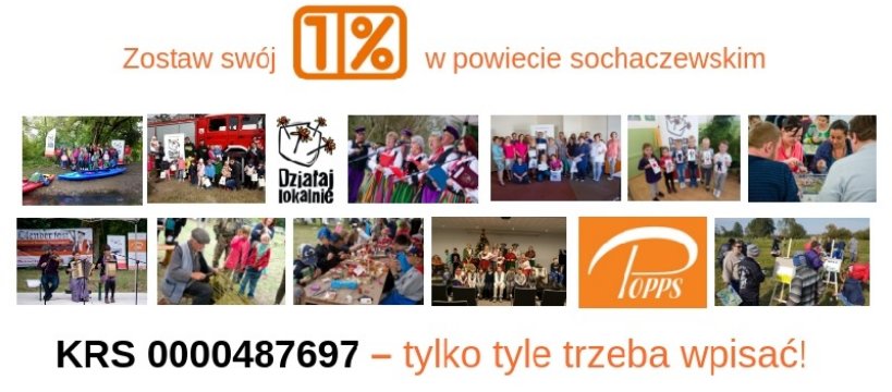 Zostaw swój 1% w powiecie sochaczewskim