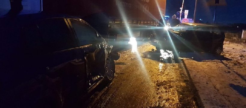 Zderzenie czterech pojazdów w miejscowości Teresin-Gaj