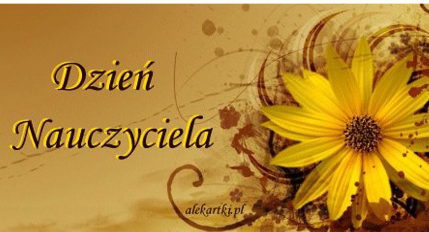 Podziękowania i życzenia dla nauczycieli