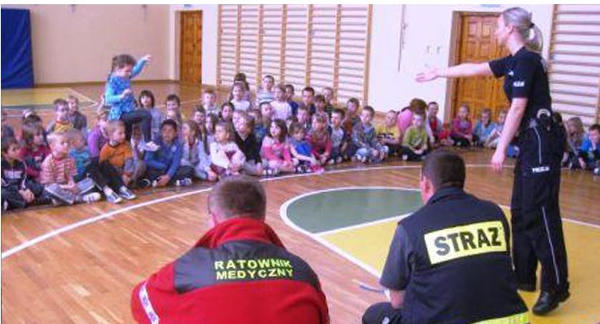 Policja, Straż Pożarna i Pogotowie Ratunkowe w szkole