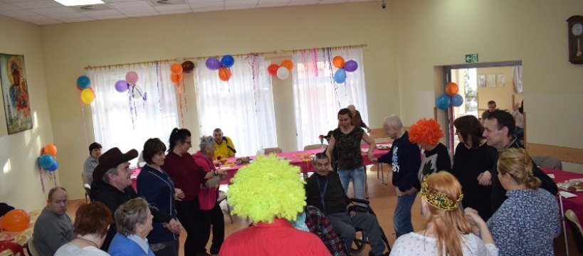 Bal Ostatkowy w DPS Młodzieszyn