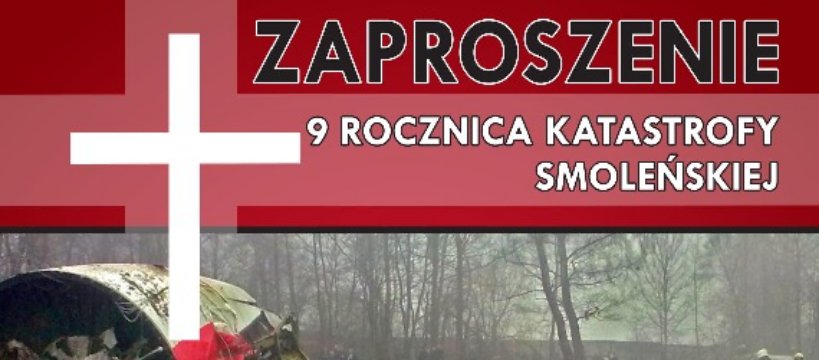 Uroczystości w 9 rocznicę katastrofy smoleńskiej w Grzybowie