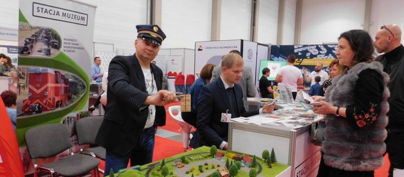 Muzeum Kolei Wąskotorowej na targach "Na Styku Kultur" w Łodzi