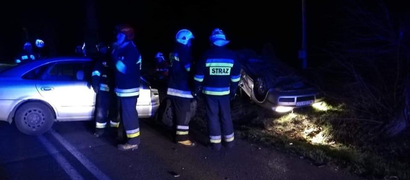 Jedna osoba poszkodowana w wypadku w Pasikoniach