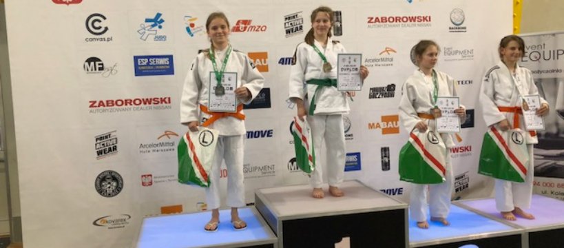 Dominika Markiewicz srebrną medalistką IV Judo Legia Cup.