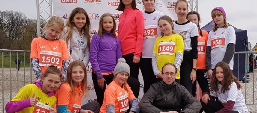 LDK - Orlen Warsaw Marathon 2019. Bieganie najmłodszych.