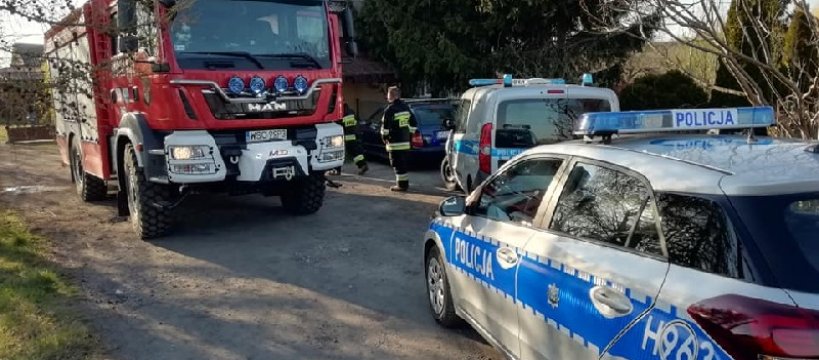 Pożar budynku mieszkalnego w Tułowicach