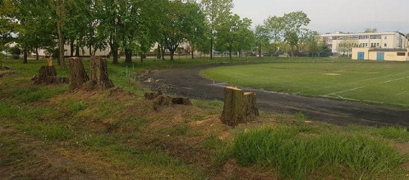 Stadion przy Warszawskiej – usuwają nie tylko trawę 