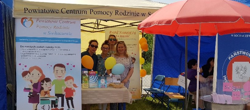 PCPR na I Pikniku Rodzinnym w Kozłowie Biskupim