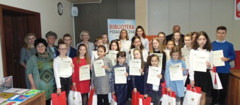 Jubileuszowa 15. edycja powiatowego konkursu „Wydajemy własną książkę” 