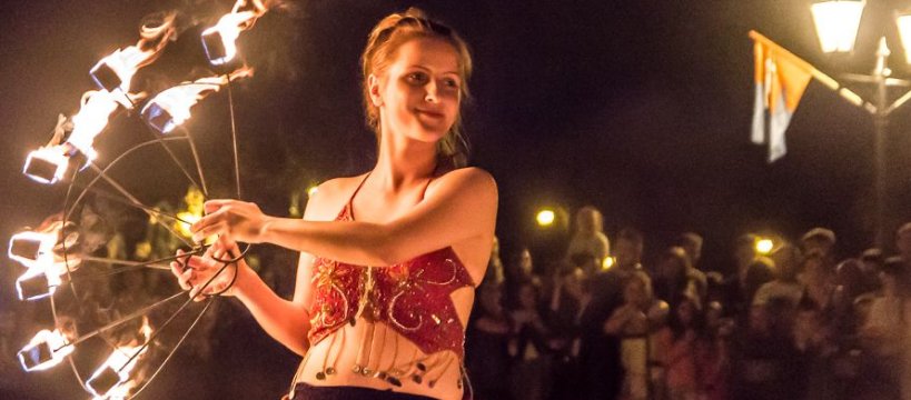 Dni Sochaczewa - Teatr ognia - fotorelacja