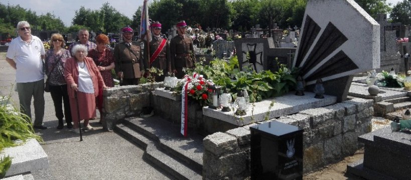 Kawalerzyści z Białegostoku w Brzozowie Starym
