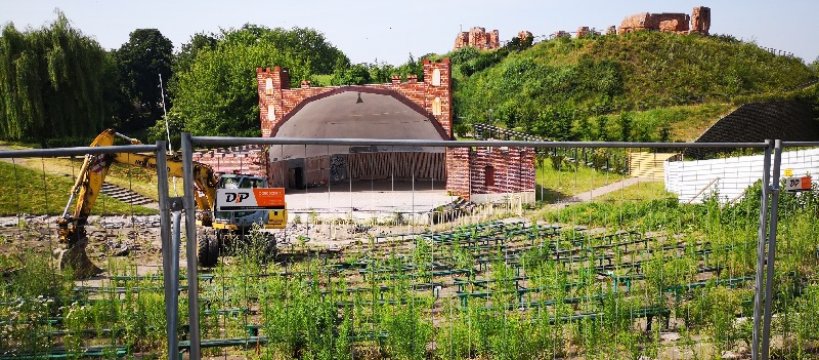 Amfiteatr w Sochaczewie - prace już rozpoczęte 