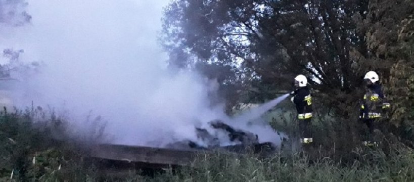 Pożar w Mistrzewicach 