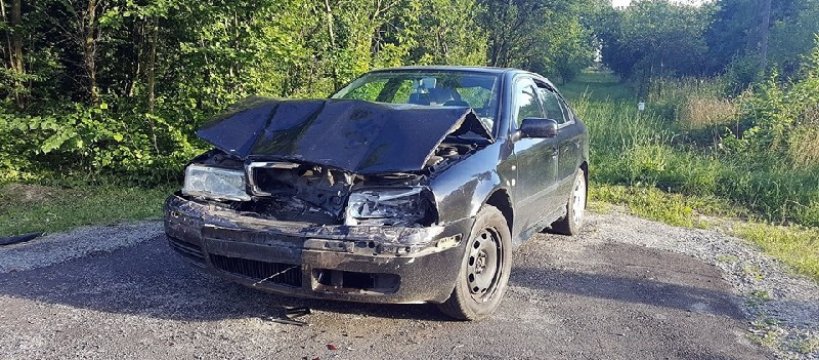Zdarzenie drogowe w miejscowości Sarnów