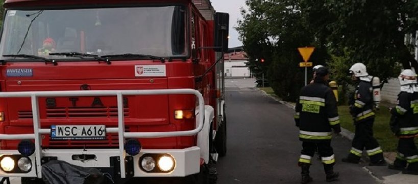 Interwencja straży w Bakomie