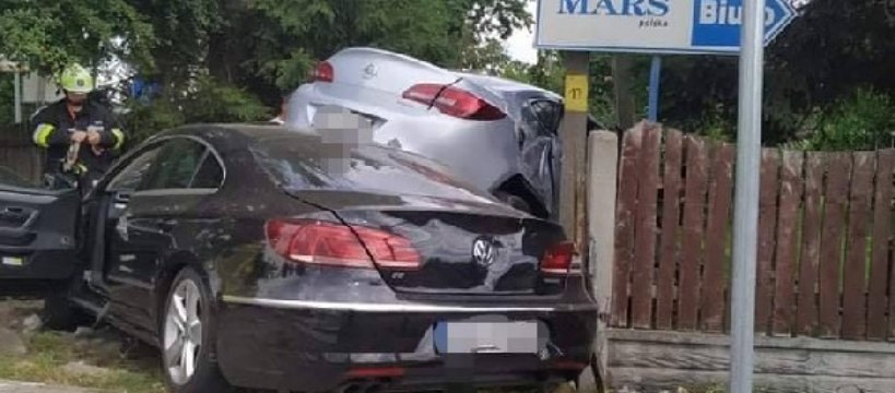 Wypadek w miejscowości Zosin