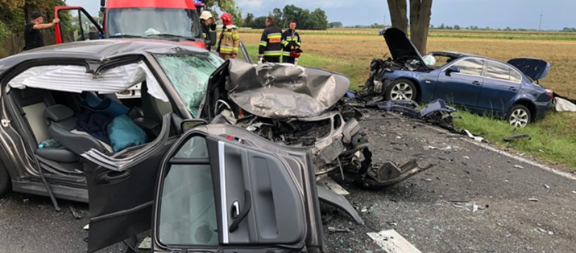 Wypadek w Aleksandrowie. Lądował śmigłowiec LPR