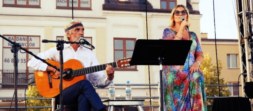 Jazz i Bossa nova na Placu Kościuszki - koncert Grażyny Auguścik i Paulinho Garcia