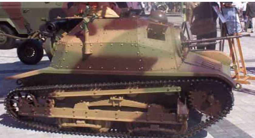 Czołg Rozpoznawczy TK-S na Bzurze 2005
