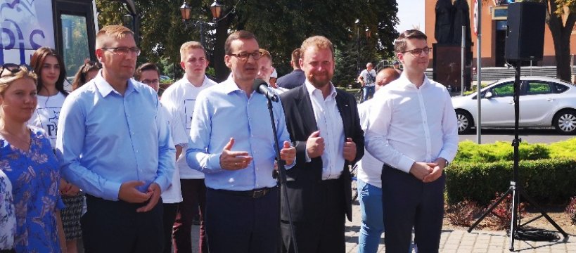 Wizyta Mateusza Morawieckiego w Sochaczewie 2019