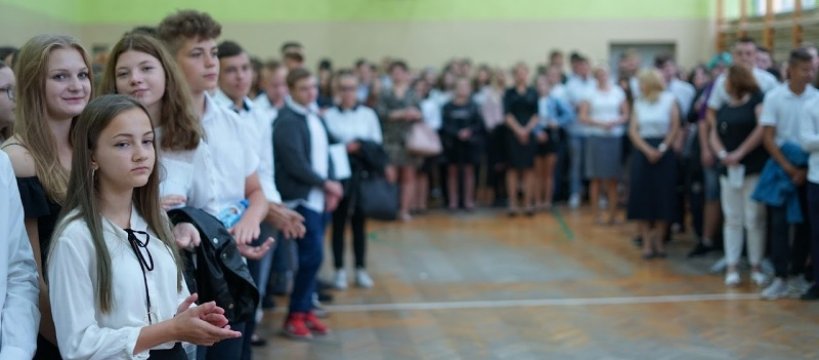 Rozpoczęcie roku szkolnego w Iwaszkiewiczu