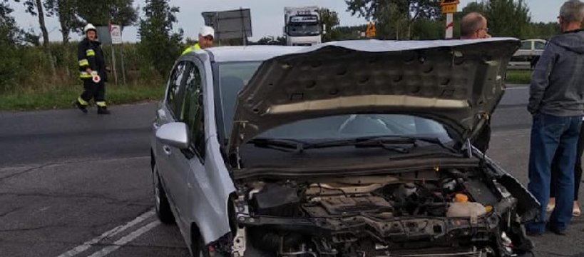 Wypadek w miejscowości Konary 
