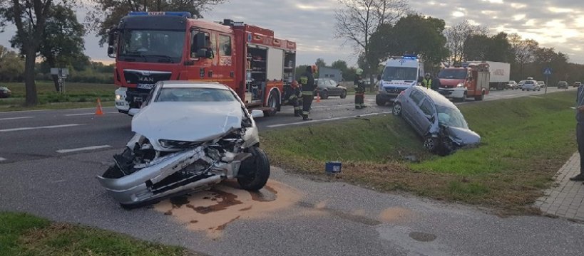 Zdarzenie drogowe na DK92 i wzorowa postawa motocyklistów 
