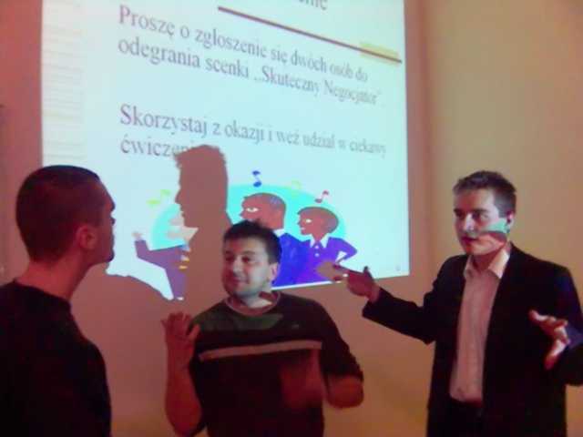 Darmowe Szkolenia ze ,,Skutecznych Negocjacji’’ w WSZiM - 30 maja 2006