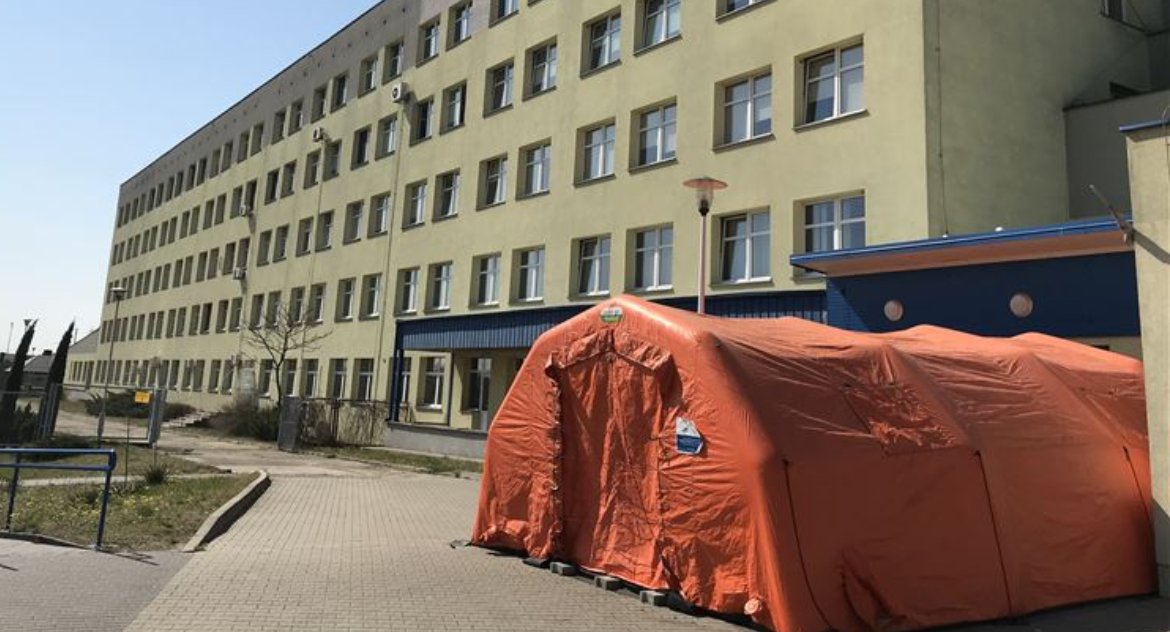 COVID-19 Sochaczew - nowe zakażenia i hospitalizacje 