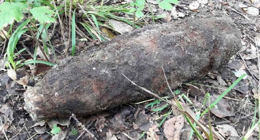 Interwencja saperów w Gawłowskim lesie 