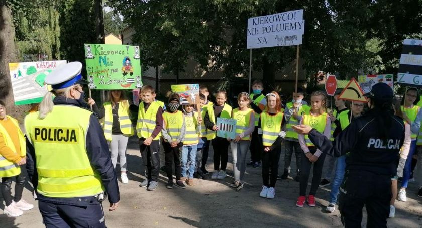 Kierowco - nie polujemy na zebrach!