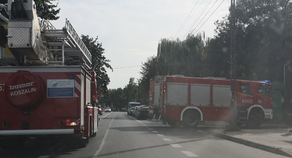 Z ostatniej chwili - pożar mieszkania na Senatorskiej 