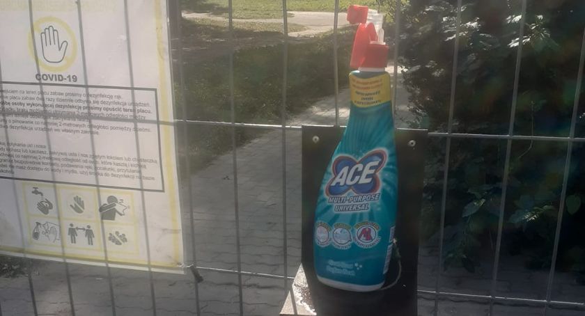 Place zabaw Sochaczew - kto tak dba o dezynfekcję?